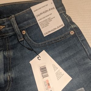 Calvin klein crop jeans